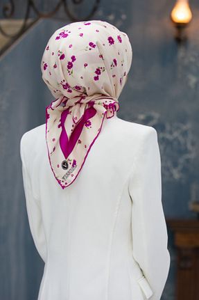 روسری صورتی İpek Tivil Vissona - کد 874915653