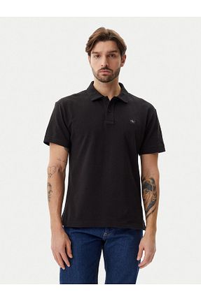 پولوشرت مشکی مردانه پنبه ای Calvin Klein - کد 890504423