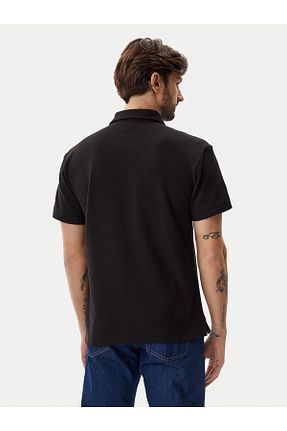 پولوشرت مشکی مردانه پنبه ای Calvin Klein - کد 890504423