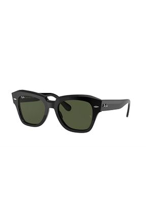 عینک آفتابی مشکی زنانه 55 Ray-Ban - کد 95282349