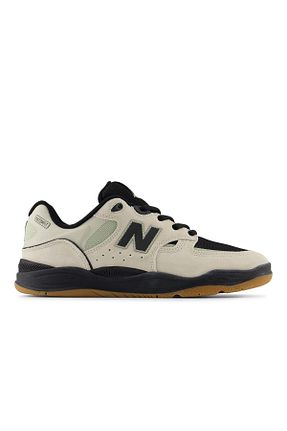 کفش اسنیکر بژ زنانه بند دار New Balance - کد 846490121