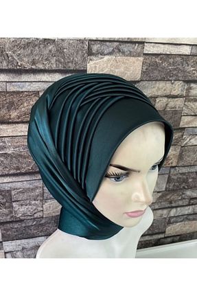 روسری سبز 70 * 180 ZİNGO - کد 958396584