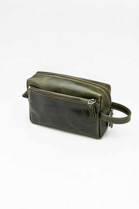 کیف پورتفوی و کلاچ سبز زنانه چرم خالص Niki Leather - کد 958506421