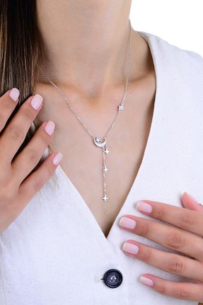 گردنبند نقره زنانه 925 عیار Söğütlü Silver - کد 958517697