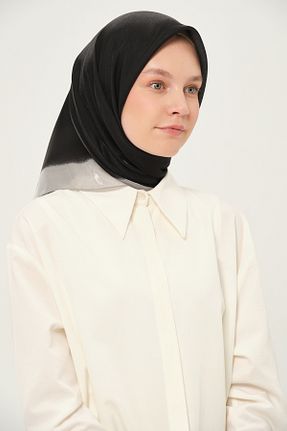 روسری مشکی پنبه ای Madame Polo - کد 959129450