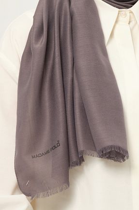 شال طوسی زنانه Madame Polo - کد 959278200
