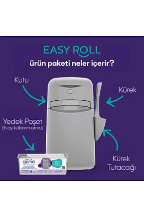 توالت گربه طوسی Litter Genie - کد 959587137