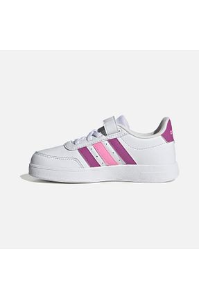 کفش اسنیکر فیروزه ای بچه گانه بند دار adidas - کد 849039944