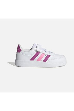 کفش اسنیکر فیروزه ای بچه گانه بند دار adidas - کد 849039944