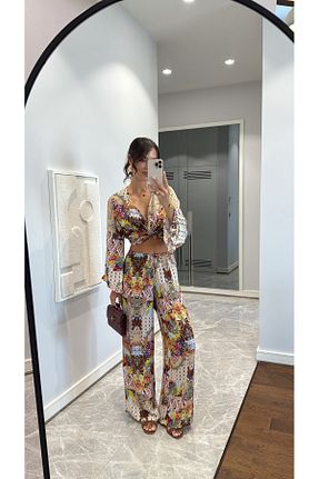 ست بالاتنه و پائین تنه رنگی زنانه اسلیم sinemkivanc co - کد 960210380