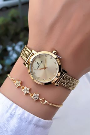 ساعت مچی زرد زنانه 20-25 میلی متر Daniel Klein - کد 960345869