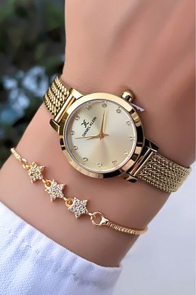 ساعت مچی زرد زنانه 20-25 میلی متر Daniel Klein - کد 960345869