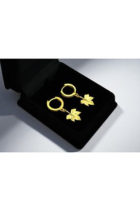 گوشواره نقره زرد زنانه 925 عیار SOFT - کد 960994208