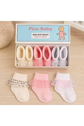 جوراب رنگی بچه گانه Ev çorabı Pico Baby - کد 958813682