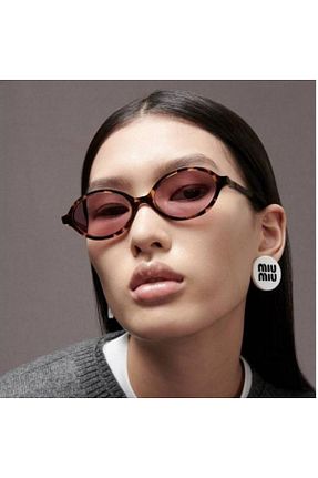 عینک آفتابی قهوه ای زنانه 50 Miu Miu - کد 790481255