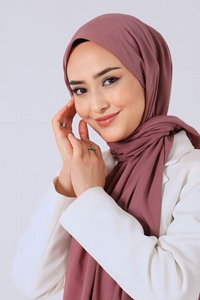 شال بنفش زنانه پنبه پلی استر HAREM SCARF - کد 825216706