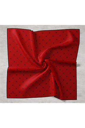 روسری زرشکی İpek Tivil Silk Home - کد 452551096