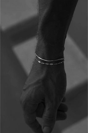 دستبند نقره سبز زنانه 925 عیار Ricco Jewellery - کد 961183261