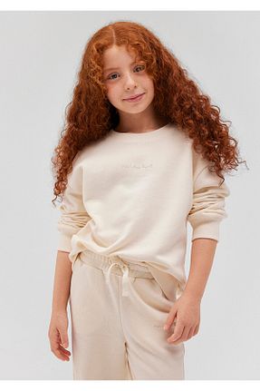 سوئیشرت بژ بچه گانه ساده Mavi - کد 820372184