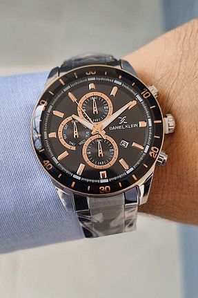 ساعت مچی متالیک مردانه 44 میلی متر Daniel Klein - کد 769281710