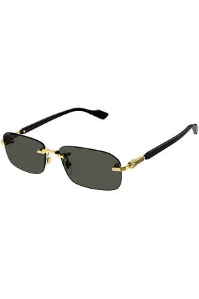 عینک آفتابی مشکی زنانه UV400 Gucci - کد 475312919