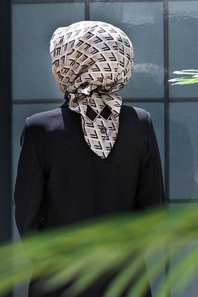 روسری رنگی Vissona - کد 961918452