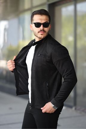 کاپشن مشکی مردانه اسلیم فیت ByTrend - کد 686968808