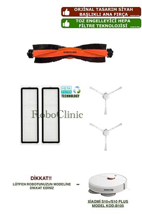 اکسسوری جاروبرقی سفید Roboclinic - کد 871704565