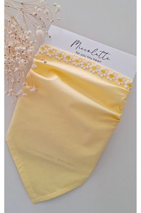 باندانا زرد پنبه ای Miccolatte - کد 960084814