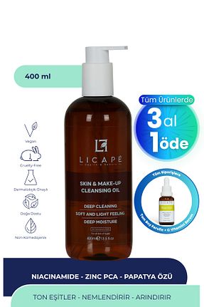 پاک کننده صورت همه انواع پوست Licape - کد 346906687