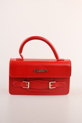کیف پورتفوی و کلاچ قرمز زنانه weem bag - کد 868566518