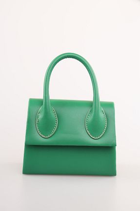 کیف پورتفوی و کلاچ سبز زنانه weem bag - کد 868566557