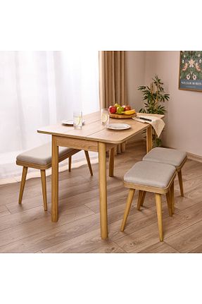ست میز آشپزخانه بژ Suntalam Just Home - کد 850542668