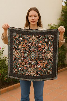باندانا خاکی MOORİ - کد 961465488
