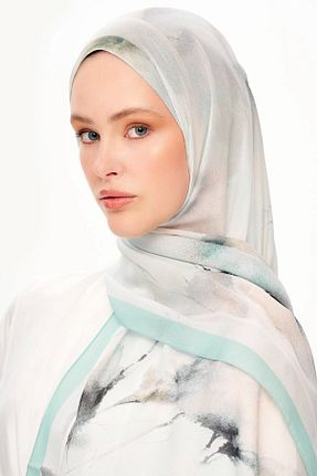 شال نباتی زنانه ابریشم MOISCARF - کد 957591614