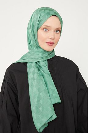 شال سبز زنانه پلی استر Levidor - کد 758153895