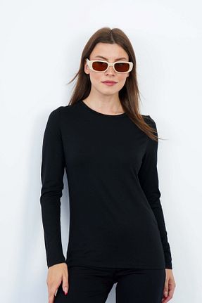 تیشرت مشکی زنانه رگولار penyebizden - کد 368395719