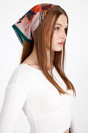 دستمال گردن رنگی زنانه پنبه ای Suzetto - کد 765477929