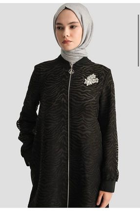 تونیک حجاب مشکی زنانه رگولار Armine - کد 948762173