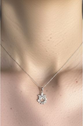 گردنبند جواهر طوسی زنانه MİLLENEX - کد 955760006