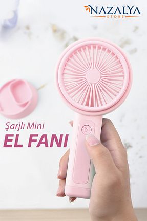 پنکه صورتی Mini Fan Nazalya - کد 960255951