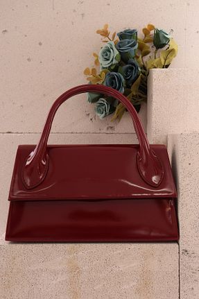 کیف پورتفوی و کلاچ زرشکی زنانه weem bag - کد 877928423