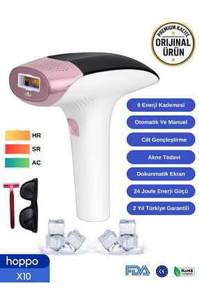دستگاه لیزر موهای زائد IPL سفید کابلی hoppo - کد 832724844
