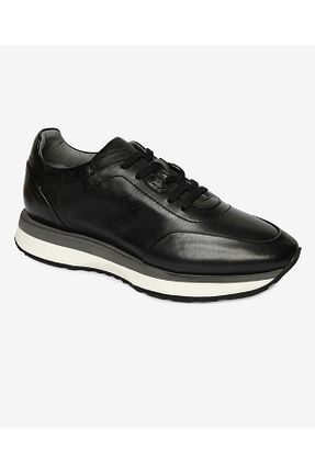 کفش اسنیکر مشکی مردانه چرم اصل Greyder - کد 824212456