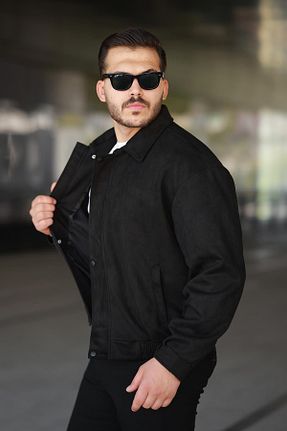 کاپشن سرمه ای مردانه پلی استر ByTrend - کد 961254027