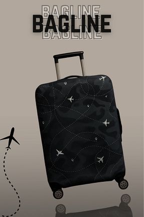 کاور چمدان رنگی ابعاد کوچک (کابین) Bagline - کد 902257028