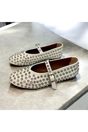 بابت سفید زنانه چرم مصنوعی runa shoes - کد 823126934