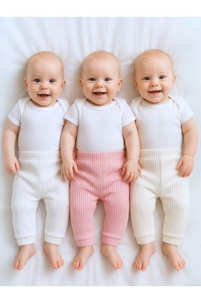 پائین تنه راحتی رنگی بچه گانه پنبه - الاستین GizaKids - کد 966099758