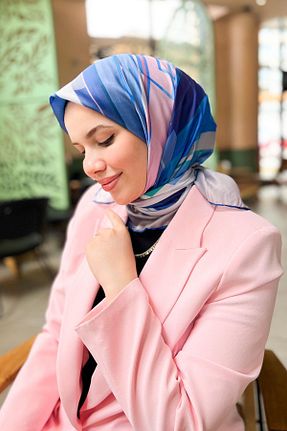 روسری رنگی کرپ Armine - کد 939541949