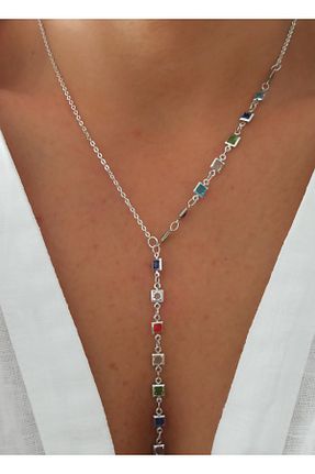 گردنبند جواهر زنانه سنگ DENİZDENAL - کد 964403864